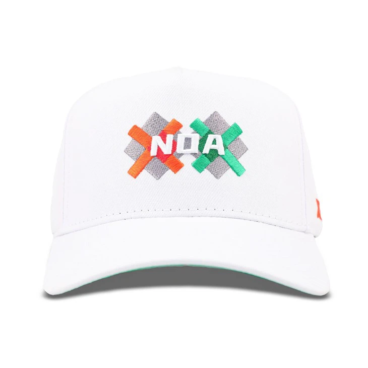Embroidery Logo White Baseball Cap