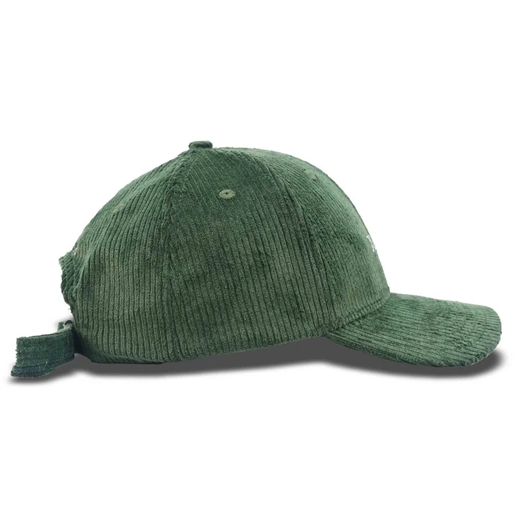 Green Corduroy Dad Hat