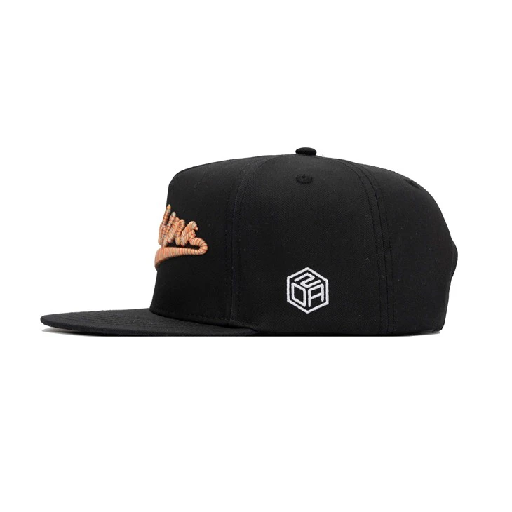 TCAP Embroidered Caps Custom Cap 5 Panel Cotton Twill Snapback
